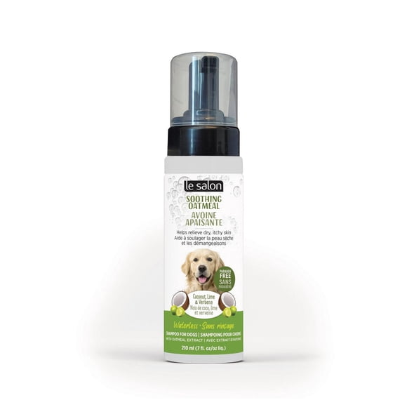 Le Salon Soothing Oatmeal Waterless Shampoo for Dogs, 210ml