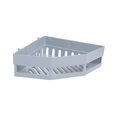 thumbnail image 2 of veasfak Corner Shelf Triangle Rustproof Shampoo Storage Rack for laundry home Toilet Grey, 2 of 9