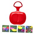 thumbnail image 3 of YSNOOWE Winter Sports Snowboard Red Plastic Sliding 1Set, 3 of 7