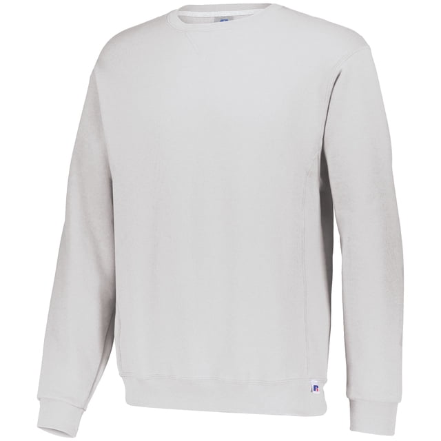 Russell Athletic Dri Power Crewneck Sweatshirt, L, Ash