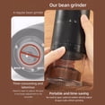 thumbnail image 2 of Portable Electric Burr Coffee Grinder Ceramic Blade Burr Grinder USB, 2 of 8