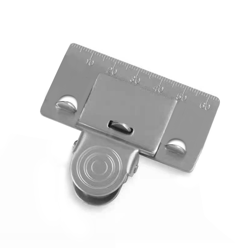 Mistaha Tape Measuring Precise Reading Clip Stainless Steel Tape Measure Positioning Corner Edges Clamp Fixed Measuring Accessory