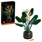LEGO Icons Botanical Collection Oiseau du Paradis 10289, Fleurs & Modèle de plantes, DIY Ensemble pour adultes, activités créatives, bureau ou idées cadeaux Home Décor