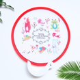 thumbnail image 4 of Cartoons Hand Fan Anti-scratch Fabric Dance Performance Folding Pocket Fan Household Supplies, 4 of 10