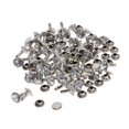 thumbnail image 3 of Abbracc 50pcs Snap Button Rivets Leather Craft for Garment Accessories 7mm Clear, 3 of 7