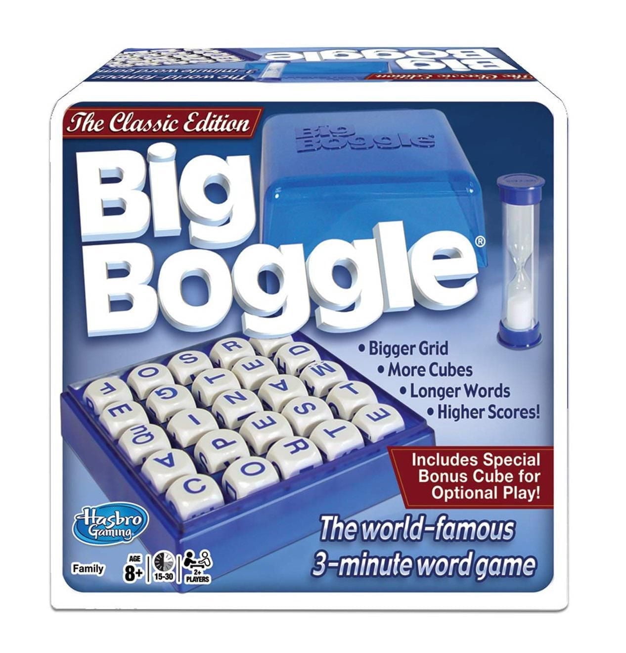 Winning Moves Games Big Boggle The 3-Minute Word Game Classic Edition