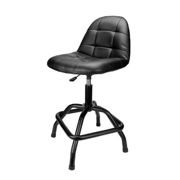 High Back Pneumatic Shop Stool