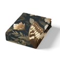 thumbnail image 4 of Erosebridal Housse de Couette Papillon Brun Simple, Ensembles de Literie Faune Chic Taille Simple, Déco de Chambre Fleur Blanche, Réversible 2 Pcs (Sans Couette), 4 of 7