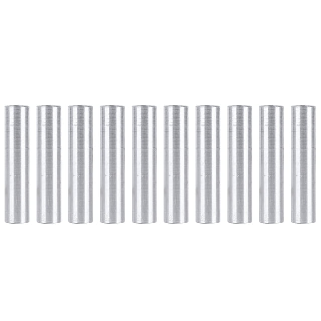 Noref Colonne en Alliage d'Aluminium, 10 Pcs Supports Ronds pour Connexion de Pièce pour Support Structurel