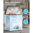 thumbnail image 3 of TABU 7.0 cu ft Deep Freezer, Convertible Chest Freezer, Garage Ready, Top Open Door, Black, 3 of 7