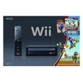 thumbnail image 1 of Console Wii Noire Remise à Neuf avec New Super Mario Brothers (Remis à Neuf), 1 of 1