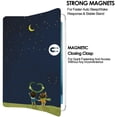 thumbnail image 5 of iPad Mini 7.9 Inch 5 Gen [ Mini 5th Generation 2019 ] A2133 A2124 A2126 MUXH2LL/A MUXF2LL/A MUXG2LL/A Trifold Printed Slim Adjustable Stand Feature Case with TPU Heat Dissipation Back - Night Sky, 5 of 5