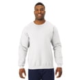 thumbnail image 1 of Jerzees Adult NuBlend Crew Neck Sweatshirt, XL, White, 1 of 3