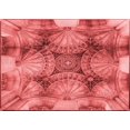 thumbnail image 1 of Ahgly Company Tapis Rectangulaire Rouge Lavable en Machine, 2 Pieds x 5 Pieds, 1 of 7