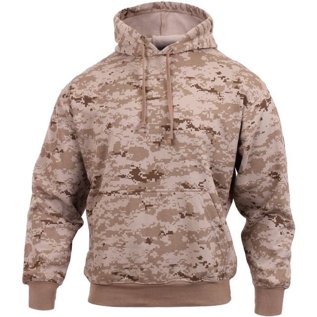 Rothco Chandail à Capuche Camouflage, Camouflage Numérique Désert, TG