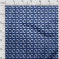 thumbnail image 2 of oneOone Cotton Poplin Fabric Square & Floral Block Print Fabric By The Yard 42 Inch Wide, 2 of 4