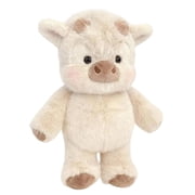 Amzcrzy Plush Toy Adorable and Furry Highlands Cattle Soft Toy Adorable Highlands Cow Plushs Toy Soft Stuffed Animals Running Cow Plushs for Stress Relief Emotional Home Decor Room Decor