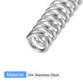 thumbnail image 4 of Unique Bargains Compression Spring, 5 Pack 304 Stainless Steel, 3mm OD, 0.5mm Wire, 35mm Length, 4 of 6