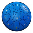 thumbnail image 1 of LOVEVER Tambour à Main 6 Pouces 11 Tons pour Enfants et Adultes Portable et Léger en Acier au Carbone avec Rythmes Uniques pour Expression Musicale Créative Adapté pour Jeu Solo, 1 of 4