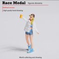 thumbnail image 2 of Baohd 1/87 Diorama Graffiti Figure Characters Resin People Train Layout girl white, 2 of 6
