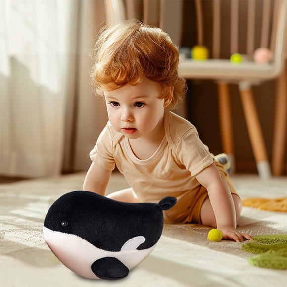 Cagogo under $5 Whale PlushToy, Cute Whale PlushToy,Soft Ocean Animal Stuffed Doll,Humpback Whale Orca Plushie forKids,Comforting CuddleToyforChildren