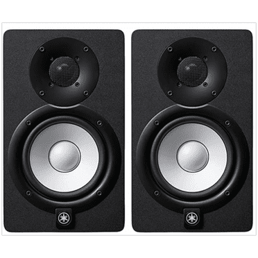 Yamaha HS5 MP Moniteurs de Studio Alimentés Édition Spéciale du 50e Anniversaire Paire Assortie, Noir