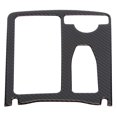 thumbnail image 2 of Carbon Fiber Water Cup Holder Trim Cover ForBenz C Class W204 07-13, 2 of 8