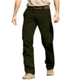 thumbnail image 1 of Pitauce Mens Cargo Work Pants Waterproof Tactical Pants with Multi Pockets Outdoor Hiking Woking Construction Pants, 1 of 9