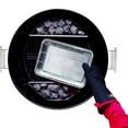 thumbnail image 1 of 10pcs Rectangle Shaped Disposable Aluminum food container Rectangle Foil Pan Take-out Food Containers with Aluminum Lids/Without Lid, 1 of 7