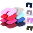 thumbnail image 3 of Foldable U-shaped Neck Support Pillow Inflatable Cushion Travel Air Plane Sleep Hot Sale, 3 of 5