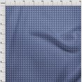 thumbnail image 4 of oneOone Polyester Spandex Blue Fabric Geometric Sewing Material Print Fabric By The Yard 56 Inch Wide, 4 of 5