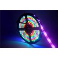 thumbnail image 2 of DC5V 5050 LED Light Strip RGB 1M 2M 3M 4M 5M 30/60/144 LEDs Smart Addressable Pixel Black PCB IC WS2812, Waterproof IP65 IP67,No Waterproof IP20 (60LED 4 Meter, Waterproof IP65), 2 of 6