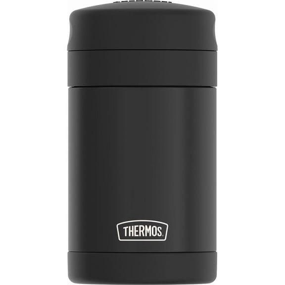 Contenant à aliments Thermos Isolé Sous Vide en Acier Inoxydable 16 Oz avec Cuillère Pliable