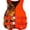 Orange, variant on Children's Printing Buoyancy Life Jacket Vest Outdoor Swimming Swimwear Girl