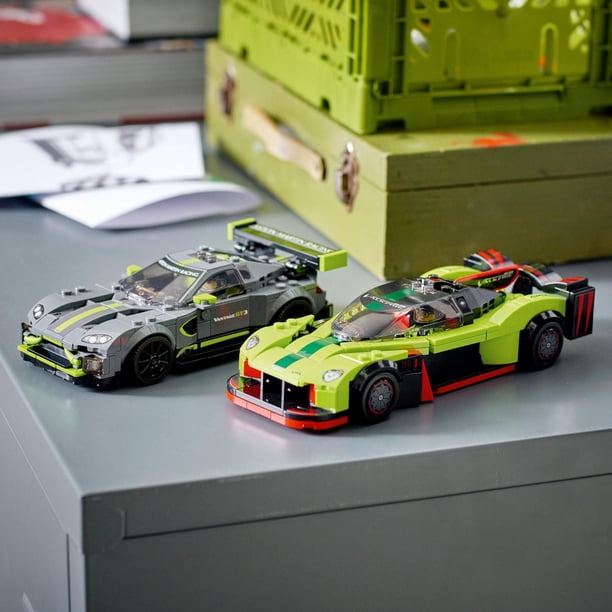 LEGO Speed Champions Aston Martin Valkyrie AMR Pro and Aston