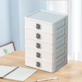 thumbnail image 4 of Qocolhg Deals of The Day! Desktop Storage Box Drawer Style Storage Box Student Multifunctional Cosmetics Jewelry Box Stationery Organizing Box Storage Rack, Christmas Birthday Gifts, 4 of 6