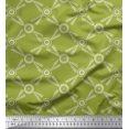 thumbnail image 1 of Soimoi polyester Crepe Fabric Dots & Circle Geometric Print Fabric by Yard 52 Inch Wide, 1 of 1