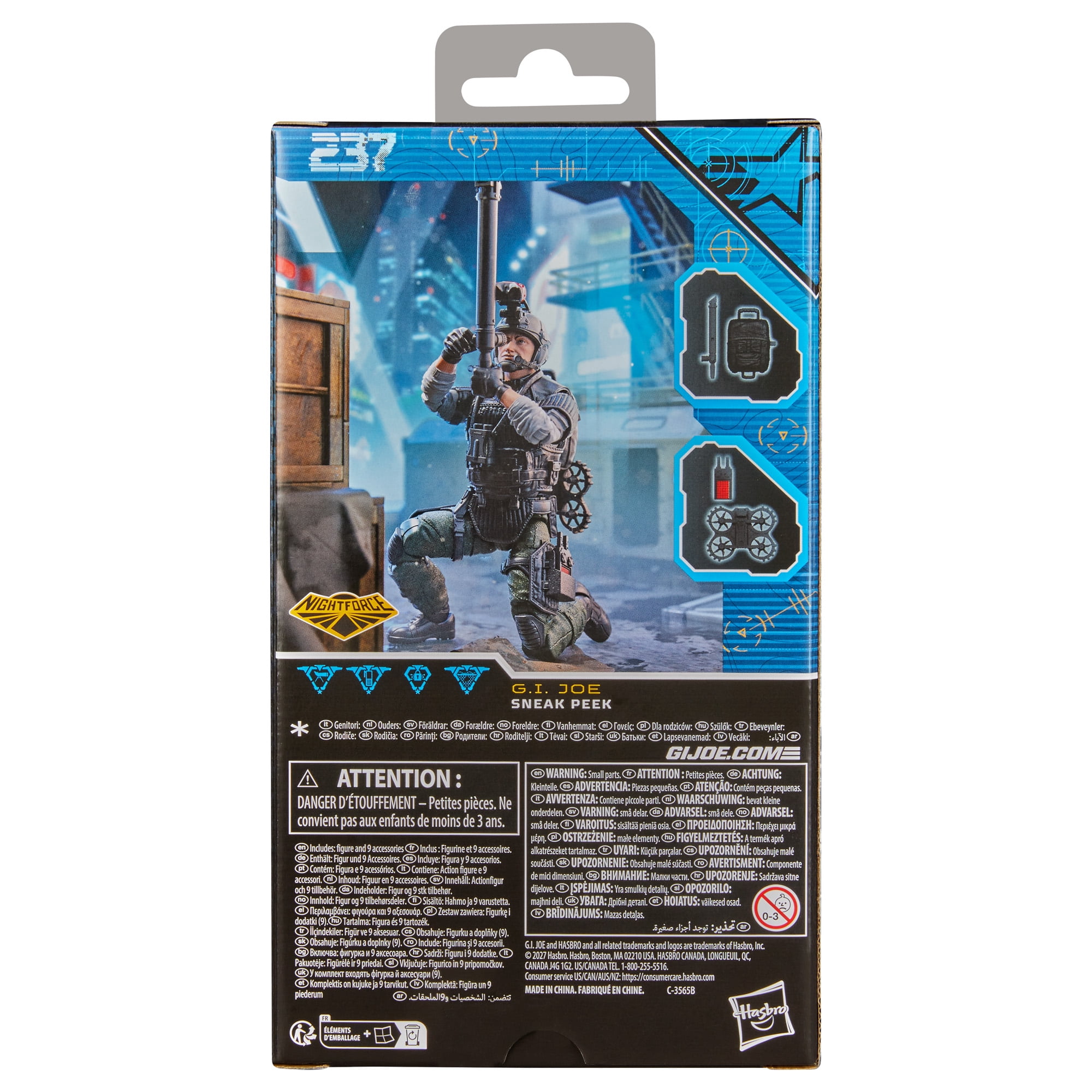 G.I. Joe Classified Series #237, Night Force Sneak Peek Action Figure