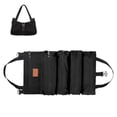 thumbnail image 1 of Fridja Multifunctional Tool Bag, 5-Zipper Compartment Tool Organizer Portable Tool Storage Bags Waterproof Cloth-Zipper Pouch for Mechanic, Electricians, Repairman, 18.5 x11 in, Black, 1 of 6