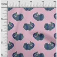 thumbnail image 1 of oneOone Tissu Popeline de Coton Imprimé Blocs de Poisson BTY 42 Pouces de Large, 1 of 4