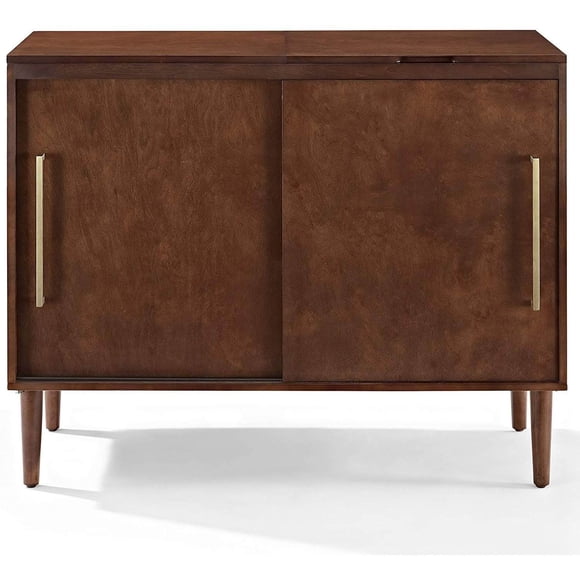 Crosley Mid Century Modern 44" Everett Record Player Turntable Media Console