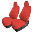 thumbnail image 1 of For 2017-2024 Tesla Model 3 FH Group Neoprene Waterproof Custom Fit Car Seat Covers  Solid Red - Front Seats, 1 of 5