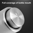 thumbnail image 2 of Bouchon de Bouteille de Vin en Acier Inoxydable en Conserve Fraîche Bouchon de Champagne Bouchon de Bouteille de Cocktail Bouchon Étanche Refermable, Wweixi, 2 of 8