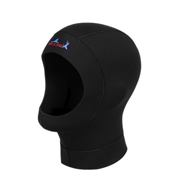 relayinert DIVE SAIL 3MM Diving Caps CR Super Elastic Scuba Hoodie Headgear Neck Cover with Shoulder Sunscreen Swim Cap for Men