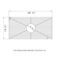 thumbnail image 4 of Nantucket Sinks BG-HA33 - Nantucket Sinks Grille Inférieure en Acier Inoxydable BG-HA33, 4 of 4