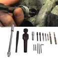 thumbnail image 4 of Glow Plug Removal Tool, 16pcs Easy Storage Steel Practical Glow Plug Extractor Tool Metric  For 8mm 10mm Damaged Plugs, 4 of 8