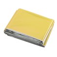 thumbnail image 1 of Emergency Blankets PET Aluminized Film Emergency  Thermal Blankets, Designed For Camping Outdoors, 1 of 8
