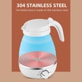 thumbnail image 4 of Yeacher Bouilloire Pliable 0,6 L de Voyage en Silicone Base en Acier Inoxydable Bouilloire de Camping 5 Modes Réglage de la Température, 4 of 8