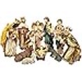thumbnail image 3 of Nativity Set 14" Jesus,Mary, Joseph, Shepherd,Guardian Angel,Three Kings & Anima, 3 of 4