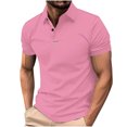 thumbnail image 1 of asjyhkr Golf Shirts for Men Quick drying Performance Short Sleeve Moisture-Wicking Workout Collared Shirts, 1 of 5